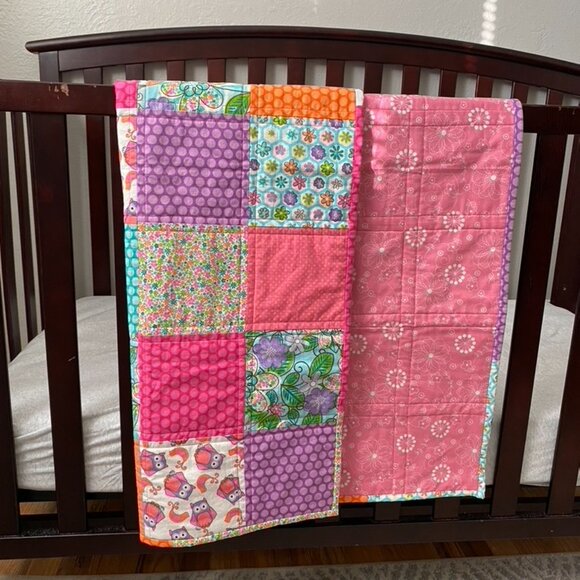 *NEW* Handmade Baby Girl Quilt - Picture 7 of 10